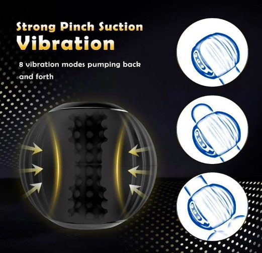 Cốc thủ dâm thụt lên xuống bí ngô Koharubi ball nhỏ gọn